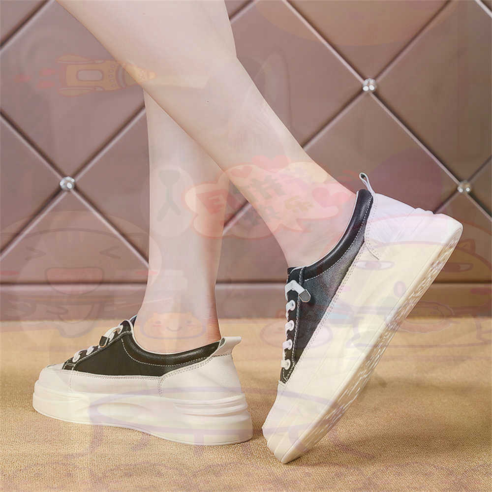 Shop Deals On Vintage Collectible Items - Lace-up chunky mocassins mulher skate sapatos