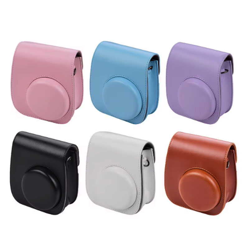 Para fujifilm filme câmera sac - Camera Leather Case avaliação e preço