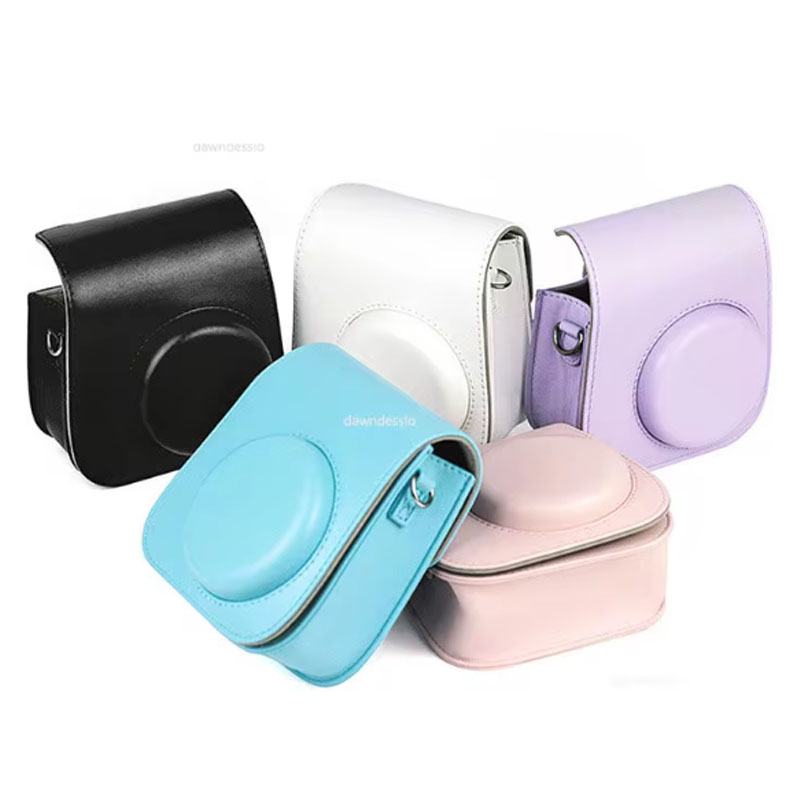 Para fujifilm filme câmera sac - Camera Leather Case avaliação e preço