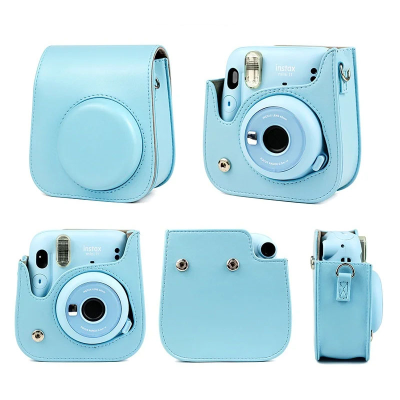 Para fujifilm filme câmera sac - Camera Leather Case avaliação e preço