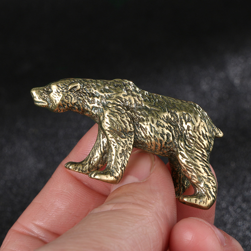 Estátua Vintage de Urso em Lat - Vintage Collectible Bears avaliação e preço