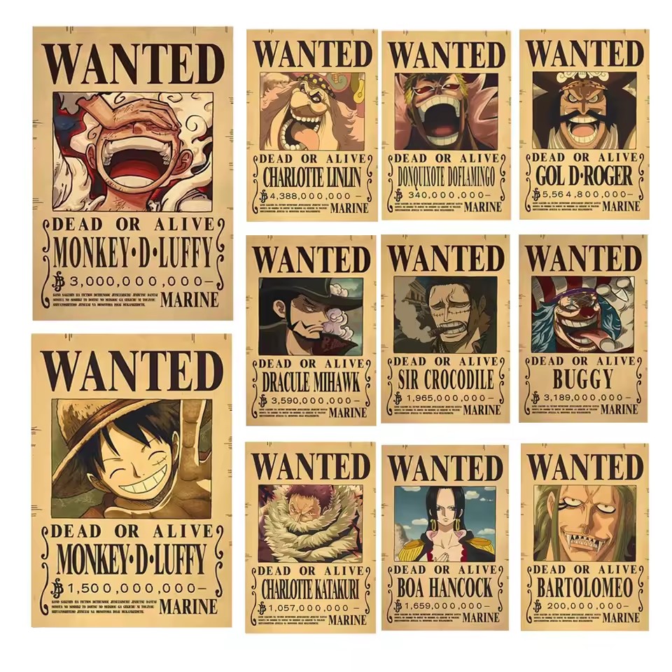 Pôsteres de Procurados do Anim - Vintage Collectible Cards avaliação e preço