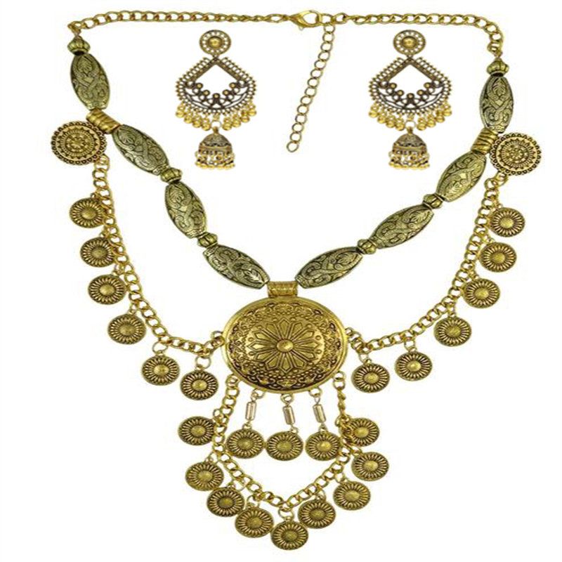 Conjunto de Colar Choker Grand - Vintage Collectible Coins avaliação e preço